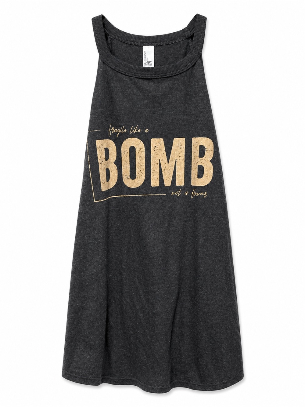 Nine Line Appeal “Fragile Like a Bomb, Not a Flower” racerback tank sz S